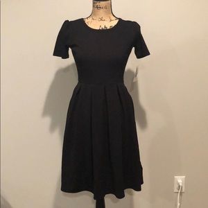 BNWT Black Amelia with Rose Gold Zipper